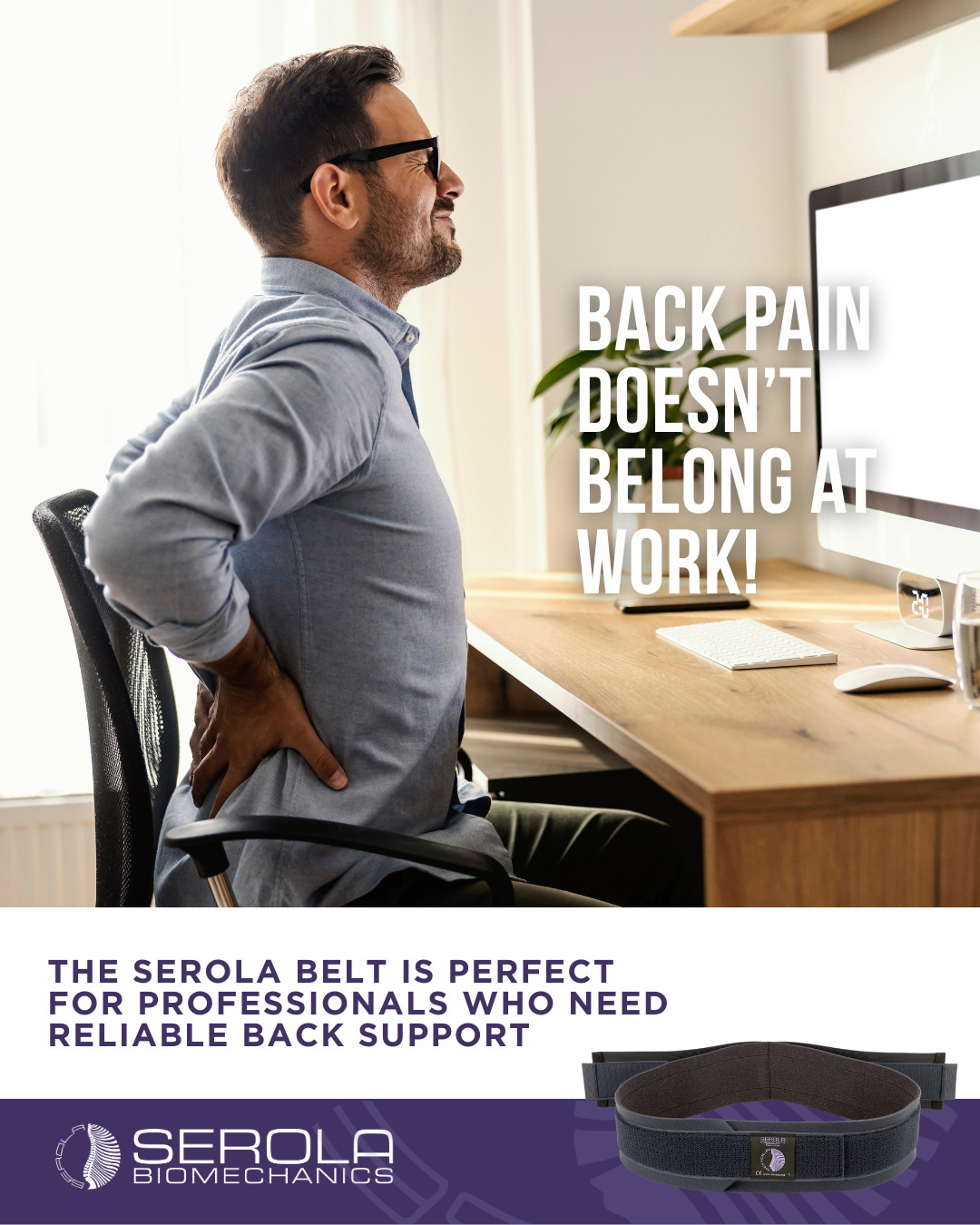 Serola Biomechanics, Inc. Facebook ad