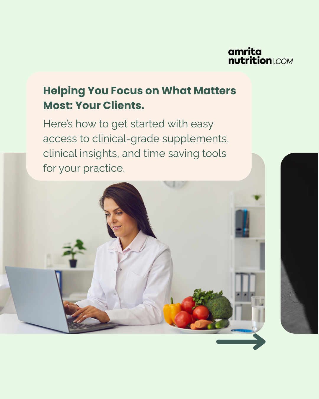 Amrita Nutrition Global Facebook ad