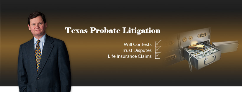 Texas Probate Litigation Facebook ad: Contested estates and land disputes.