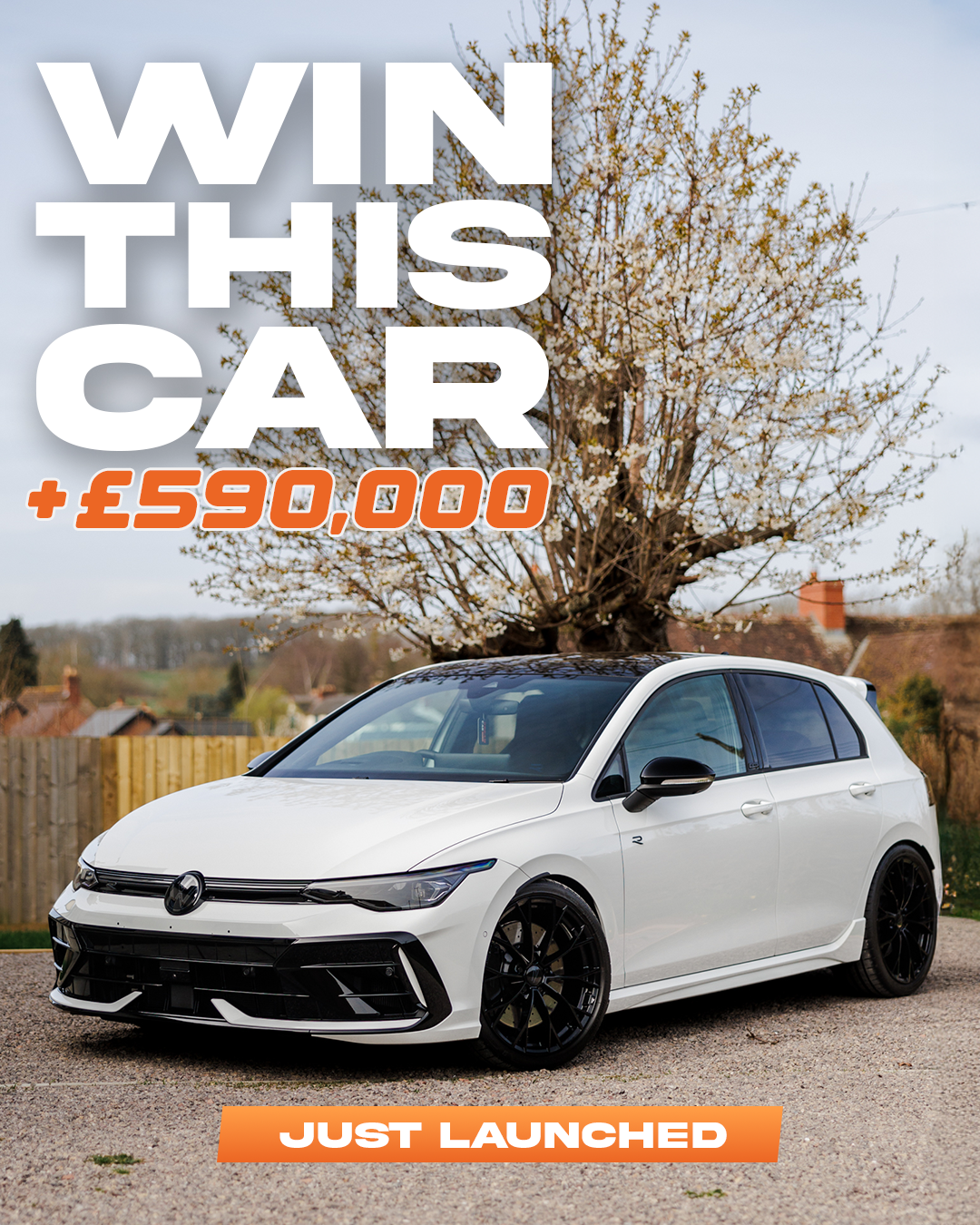 Dream Car Giveaways Facebook ad