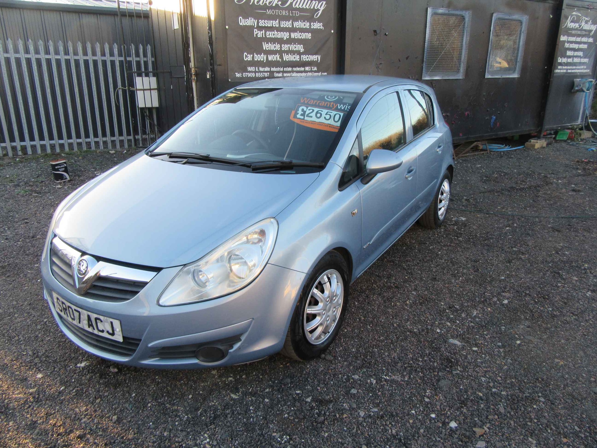 Jusco Sales Facebook ad: 2007 Vauxhall Corsa