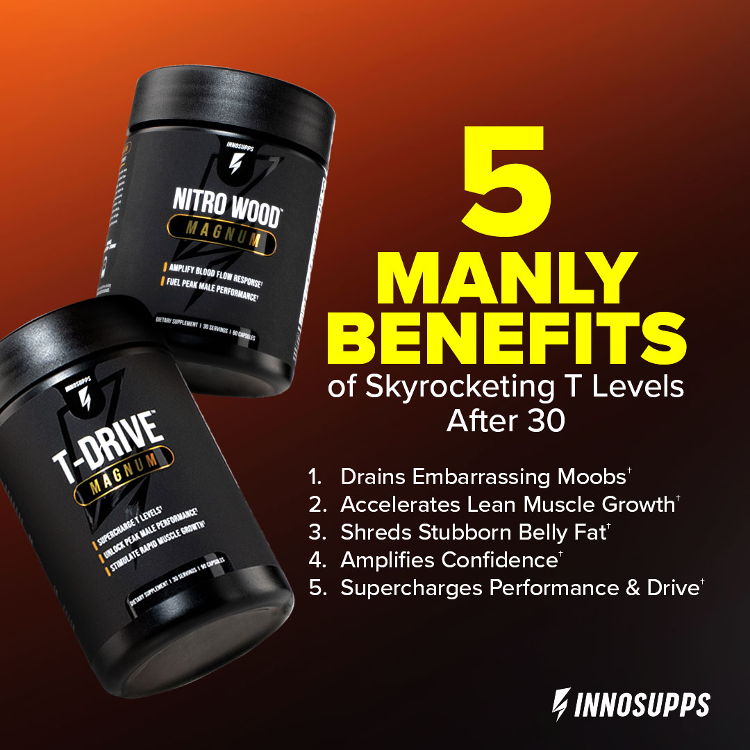 T-Drive Testosterone Booster Facebook ad