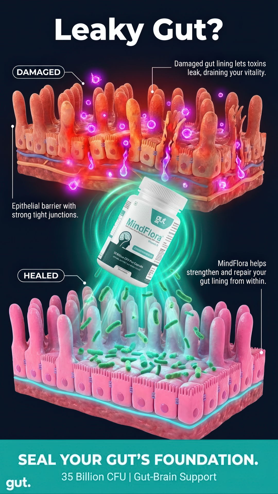The Gut Story Facebook ad