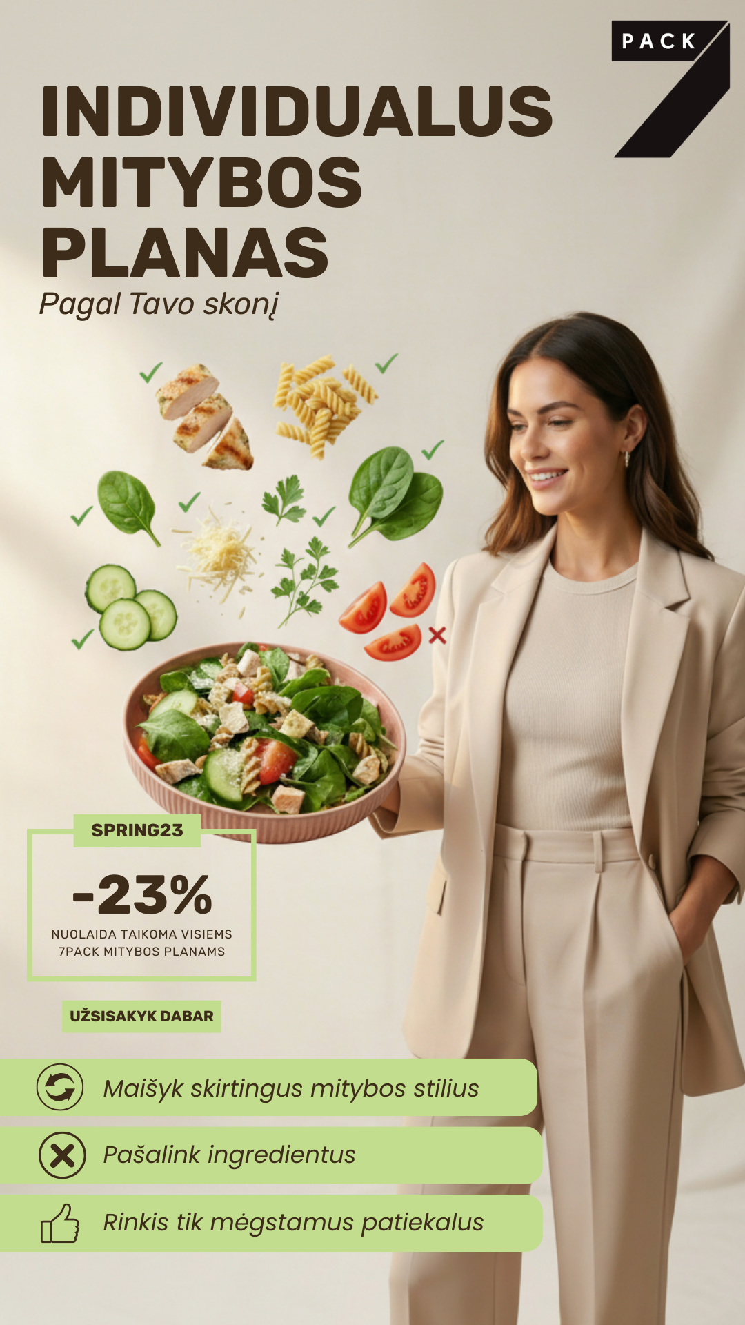 7Pack Facebook ad