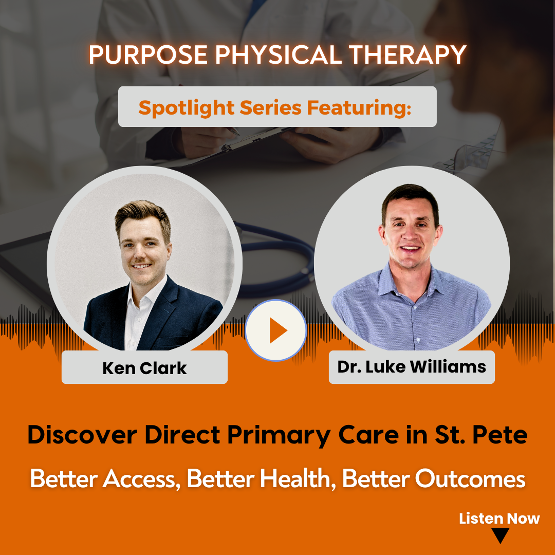 Purpose Physical Therapy and Wellness Facebook ad: How Concierge-Style Medicine Is Changing Lives in St. Pete