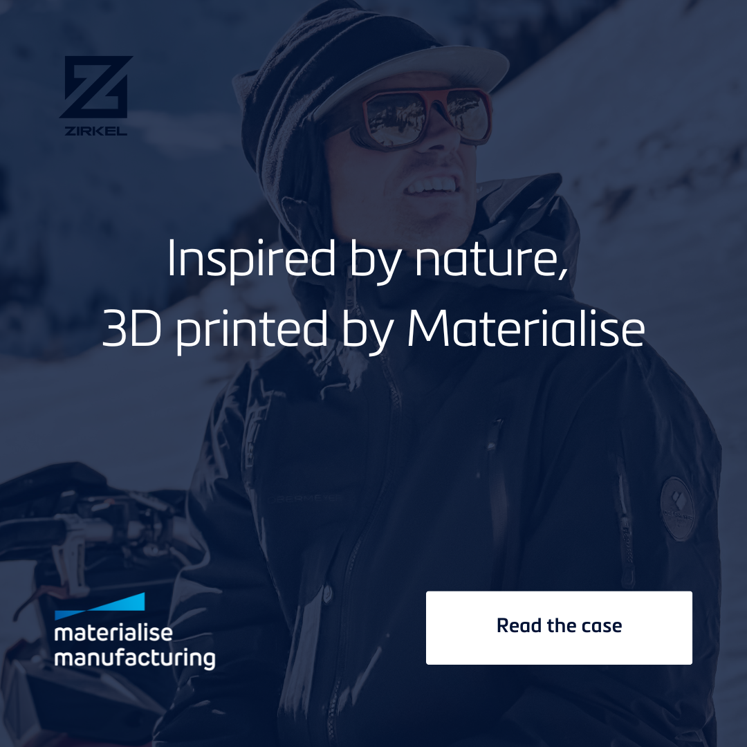 Materialise Facebook ad