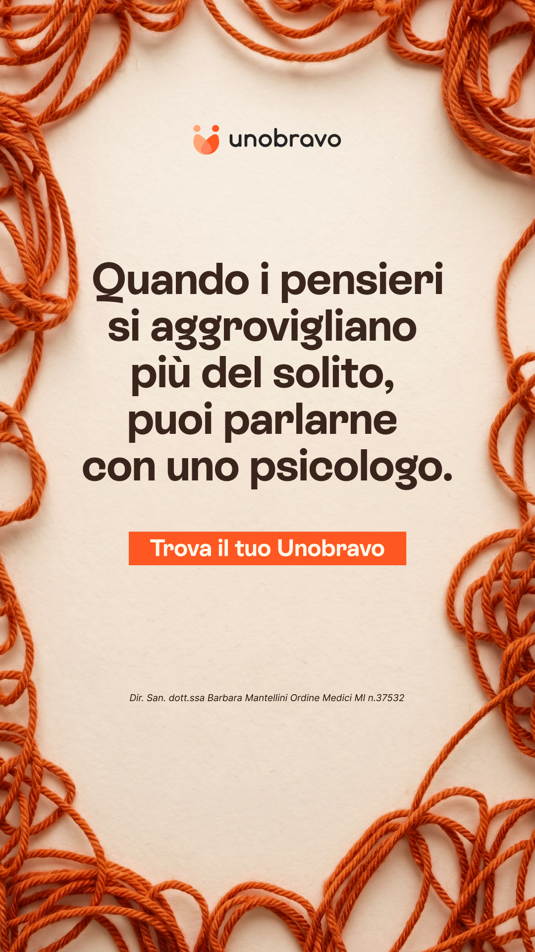Unobravo Facebook ad