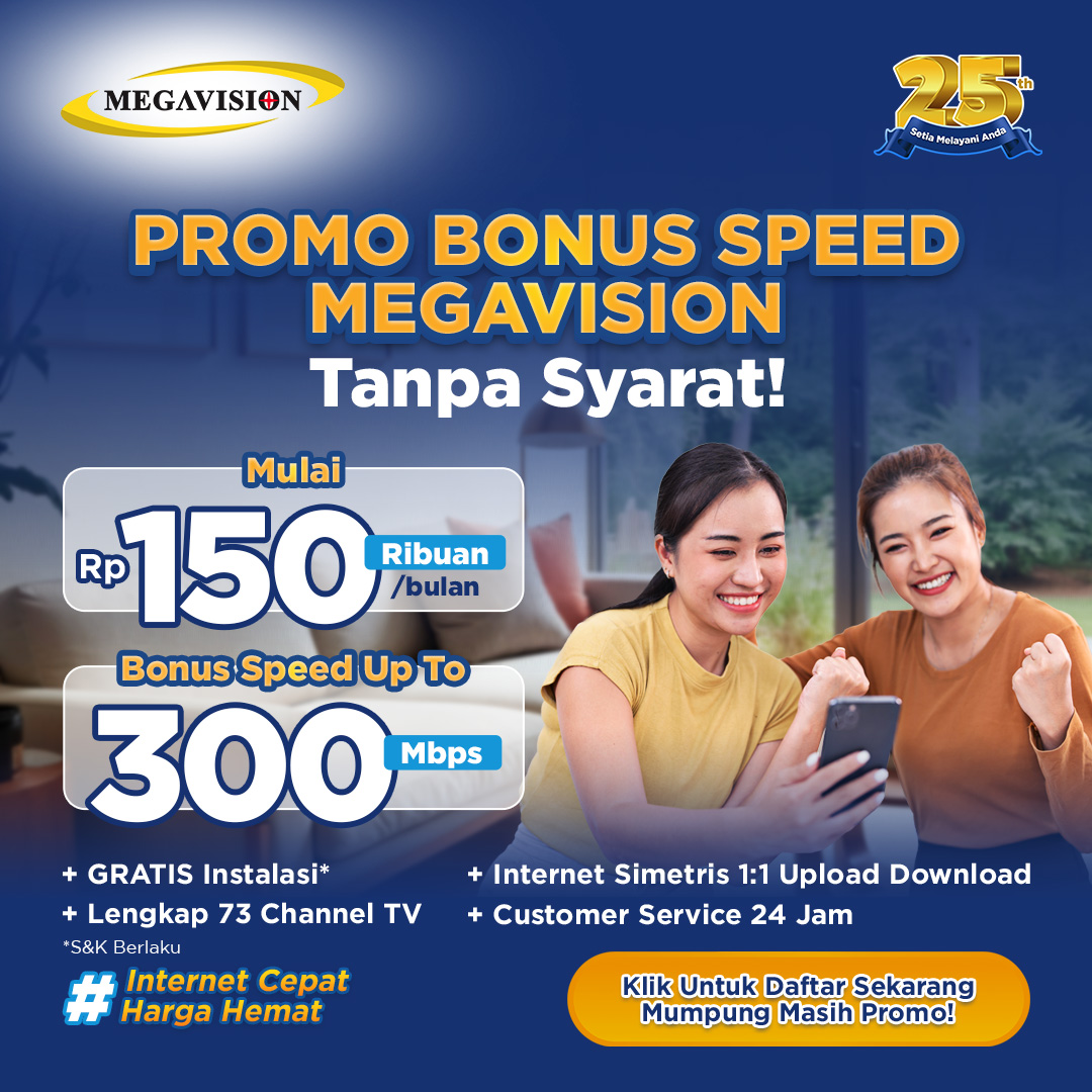 Megavision Facebook ad from Jun 12, 2026