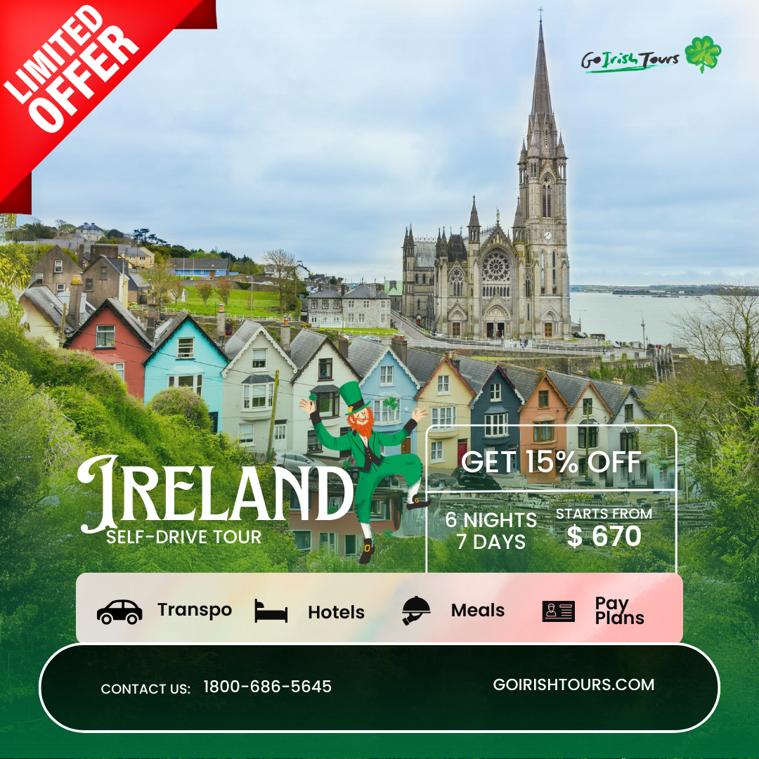 Go Irish Tours Facebook ad