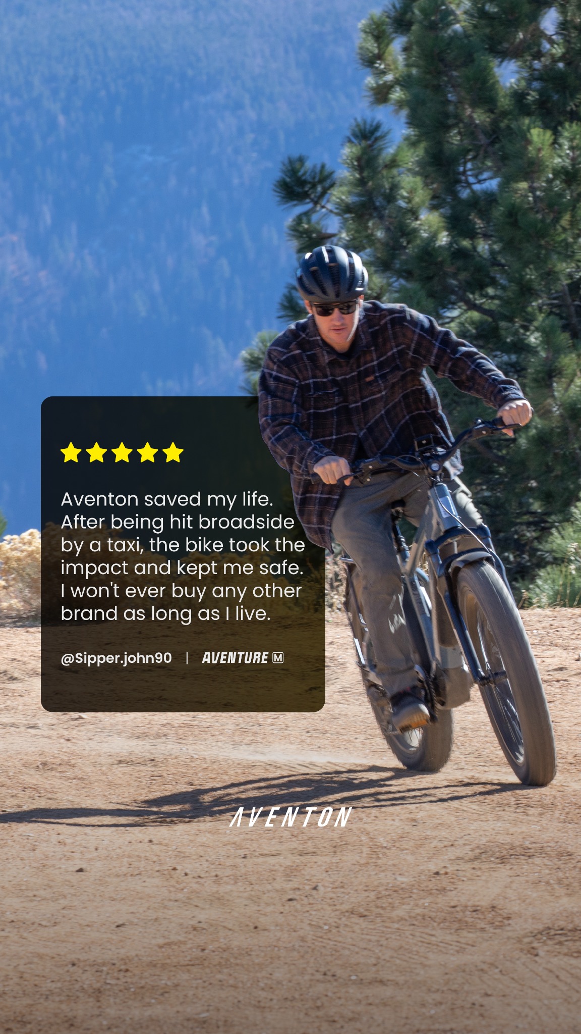 Aventon Facebook ad from May 9, 2026