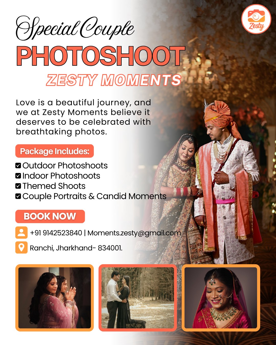 Zesty Moments Facebook ad: Let’s Make Your Dream Event a Reality with…