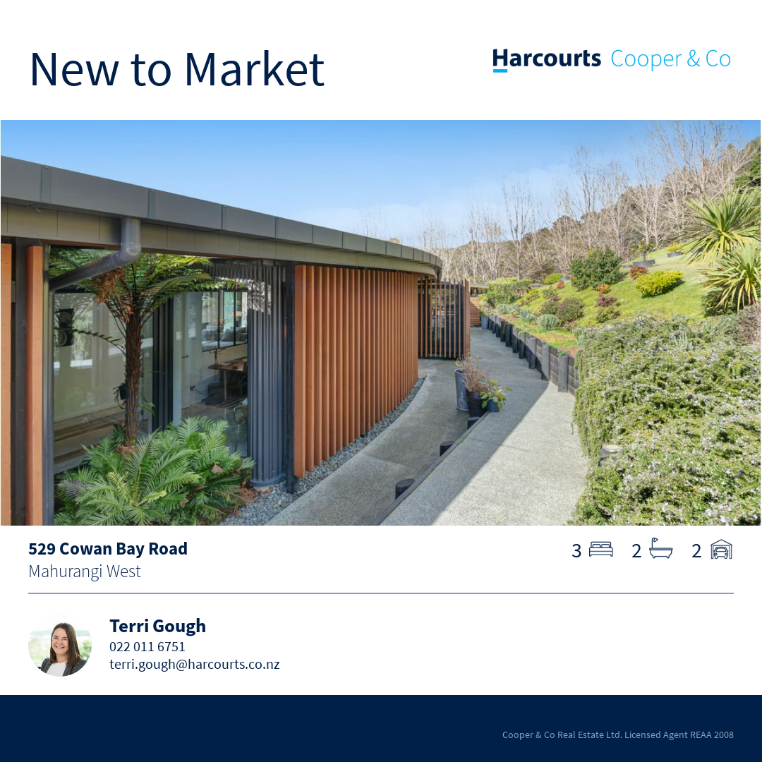 Harcourts Cooper & Co Real Estate Facebook ad