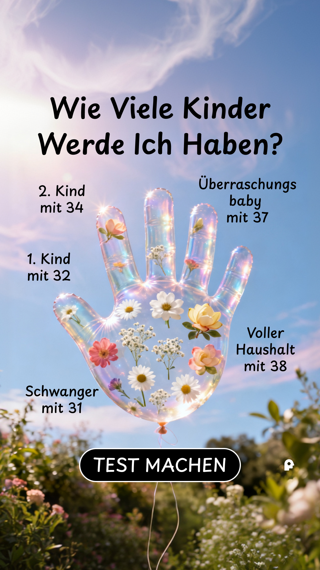 Nebula: Palm Reading Facebook ad
