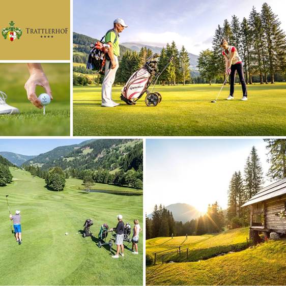 Hotel Trattlerhof Facebook ad: Golfurlaub in den Nockbergen