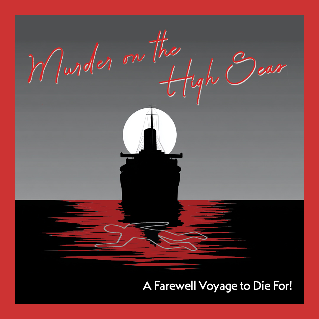 The Queen Mary Facebook ad: Dinner Just Got Deadly