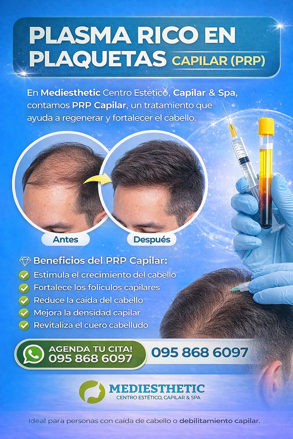Mediesthetic Centro Estético y Capilar Facebook ad from Mar 4, 2026
