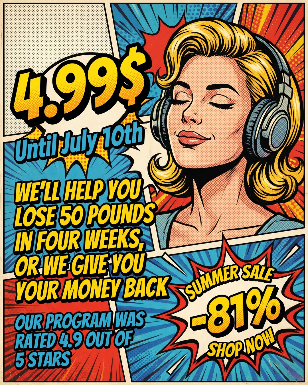 Hypnozio: power of hypnotherapy Facebook ad