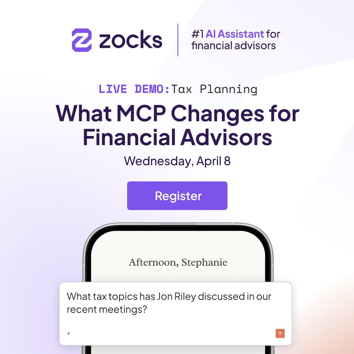 Zocks Facebook ad