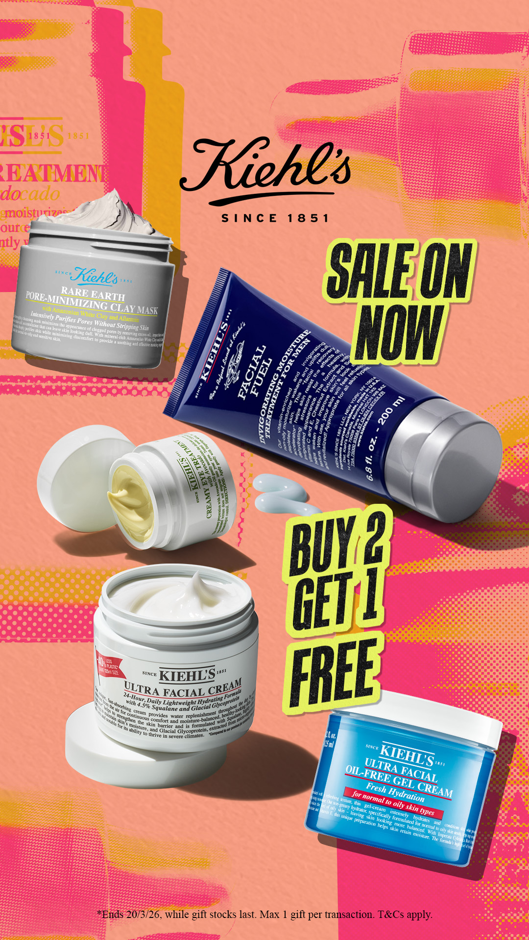 Kiehl's Facebook ad