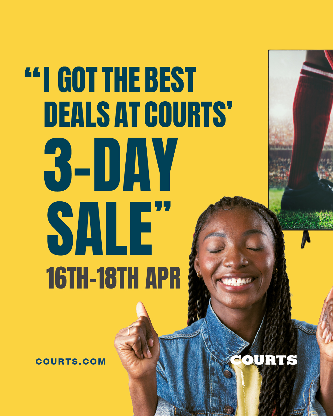 Courts Trinidad & Tobago Facebook ad