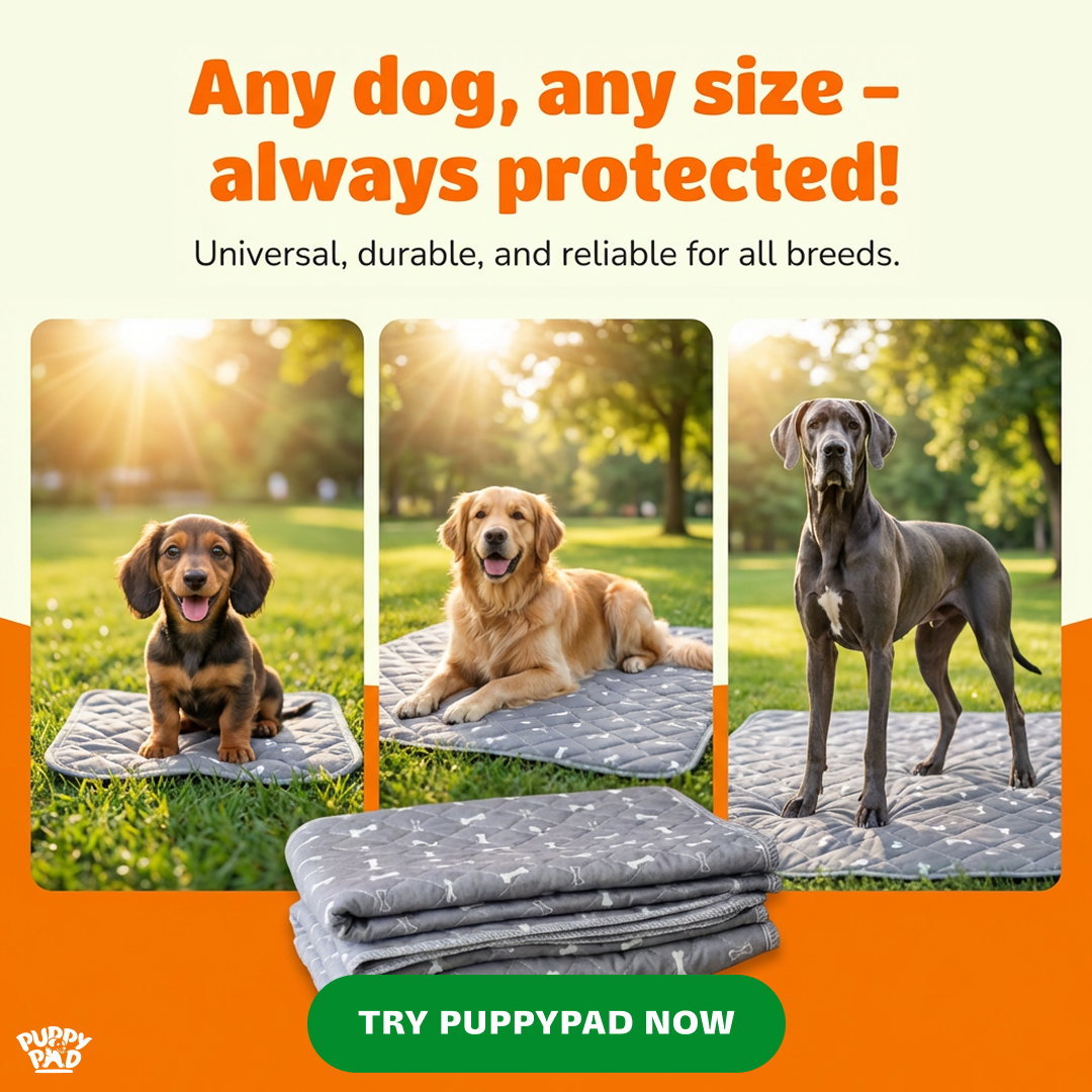 PuppyPad Facebook ad