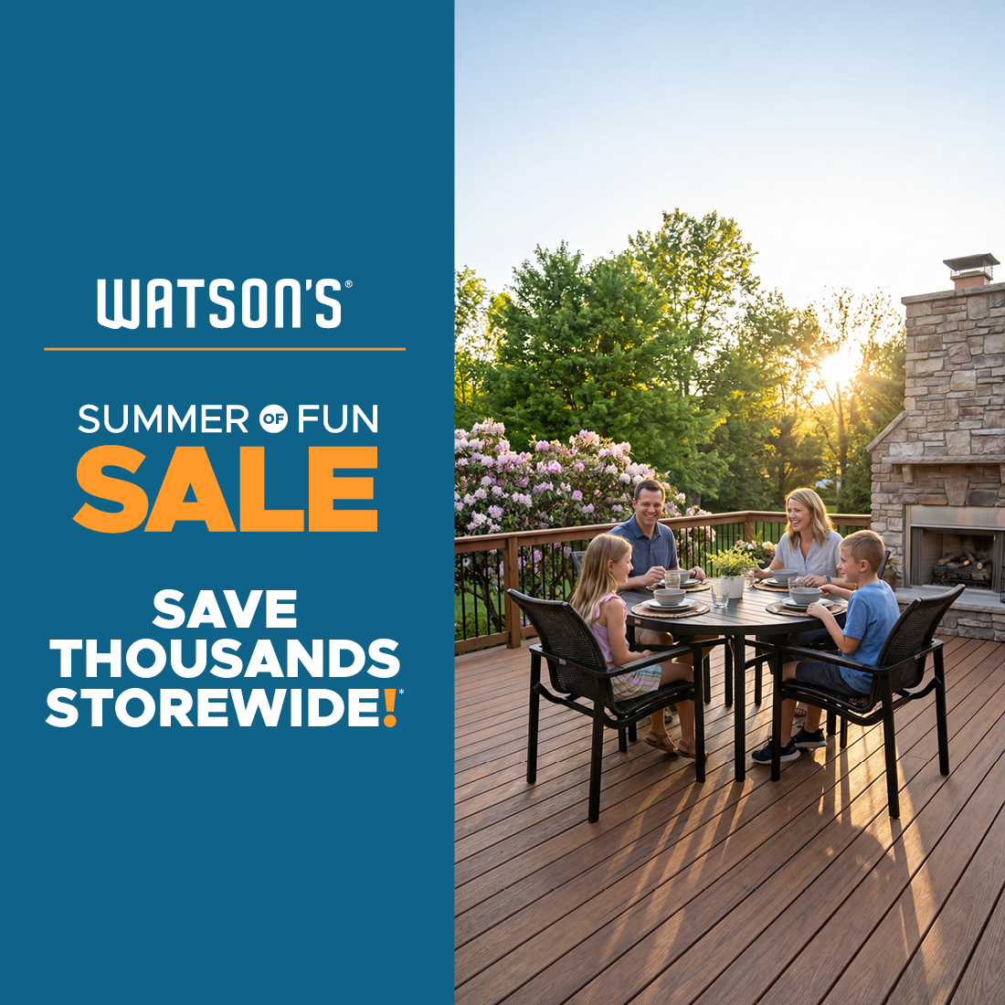 Watson's Facebook ad