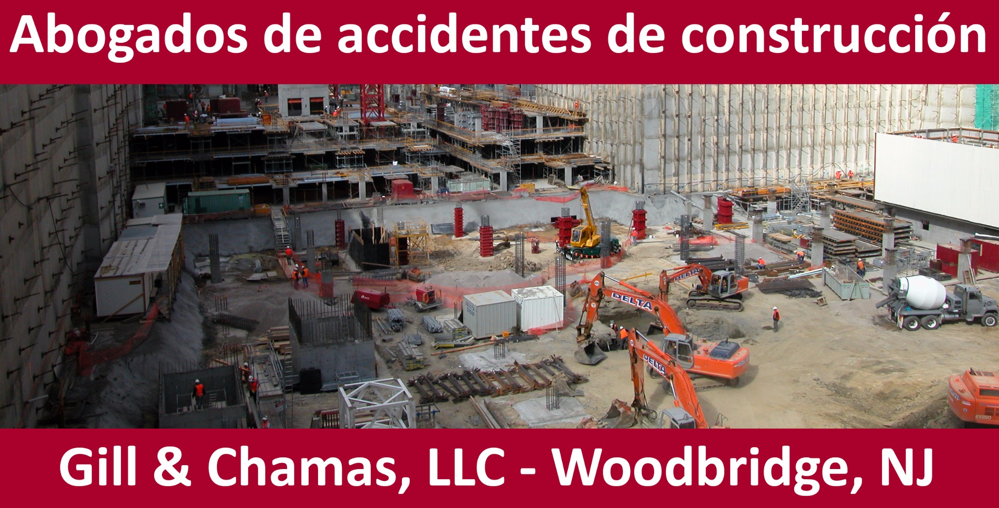 Gill & Chamas - NJ Personal Injury Lawyers Facebook ad: Abogados de lesiones