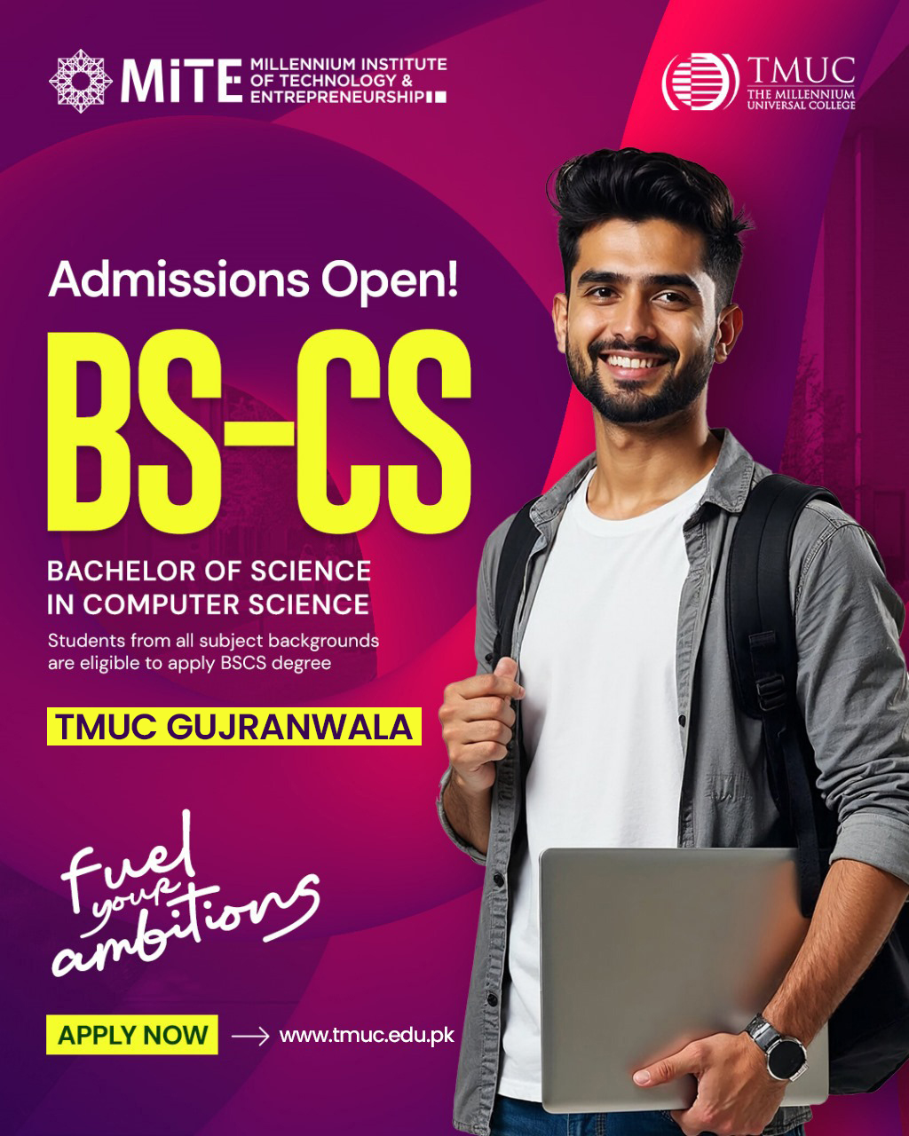 TMUC Pakistan Facebook ad