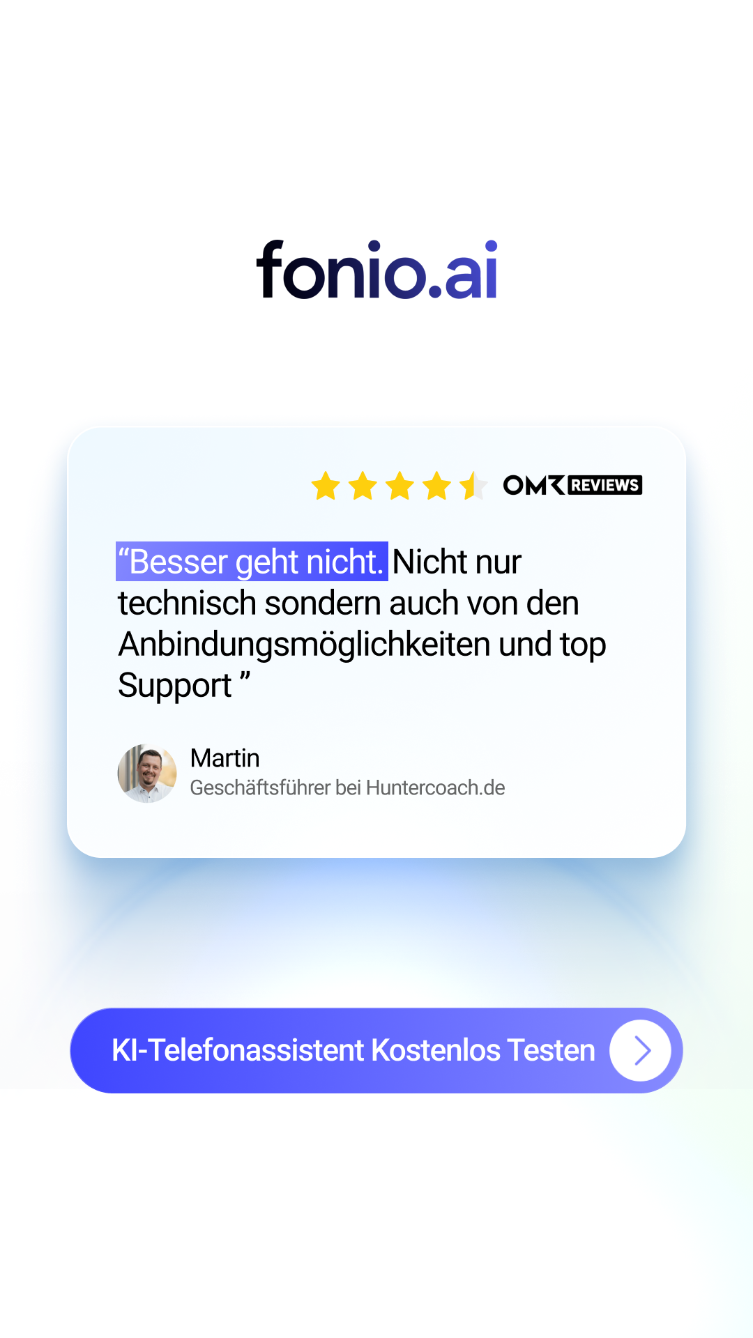 Fonio.ai Facebook ad