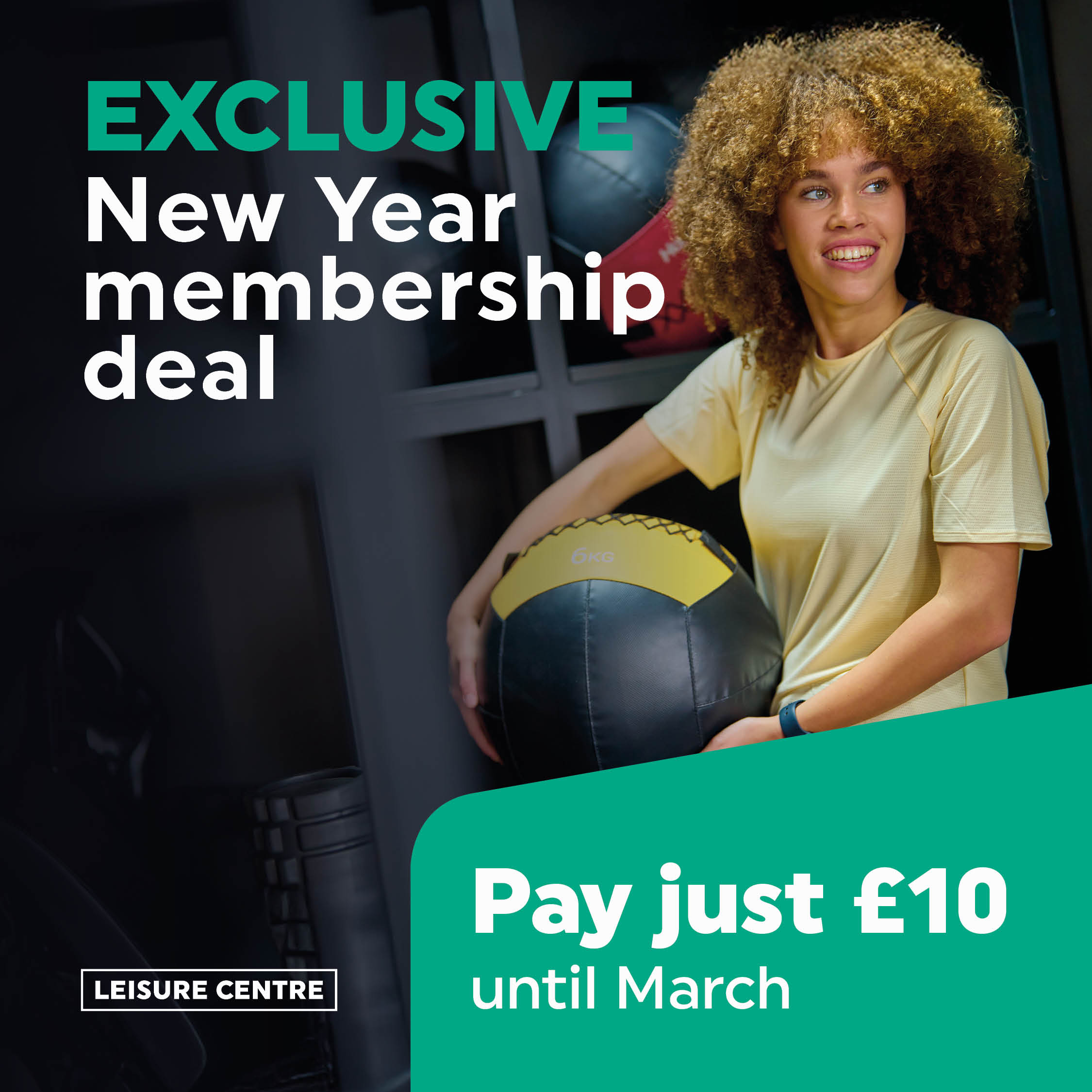 Quarry House Leisure Centre Facebook ad: Our January Offer Is Live