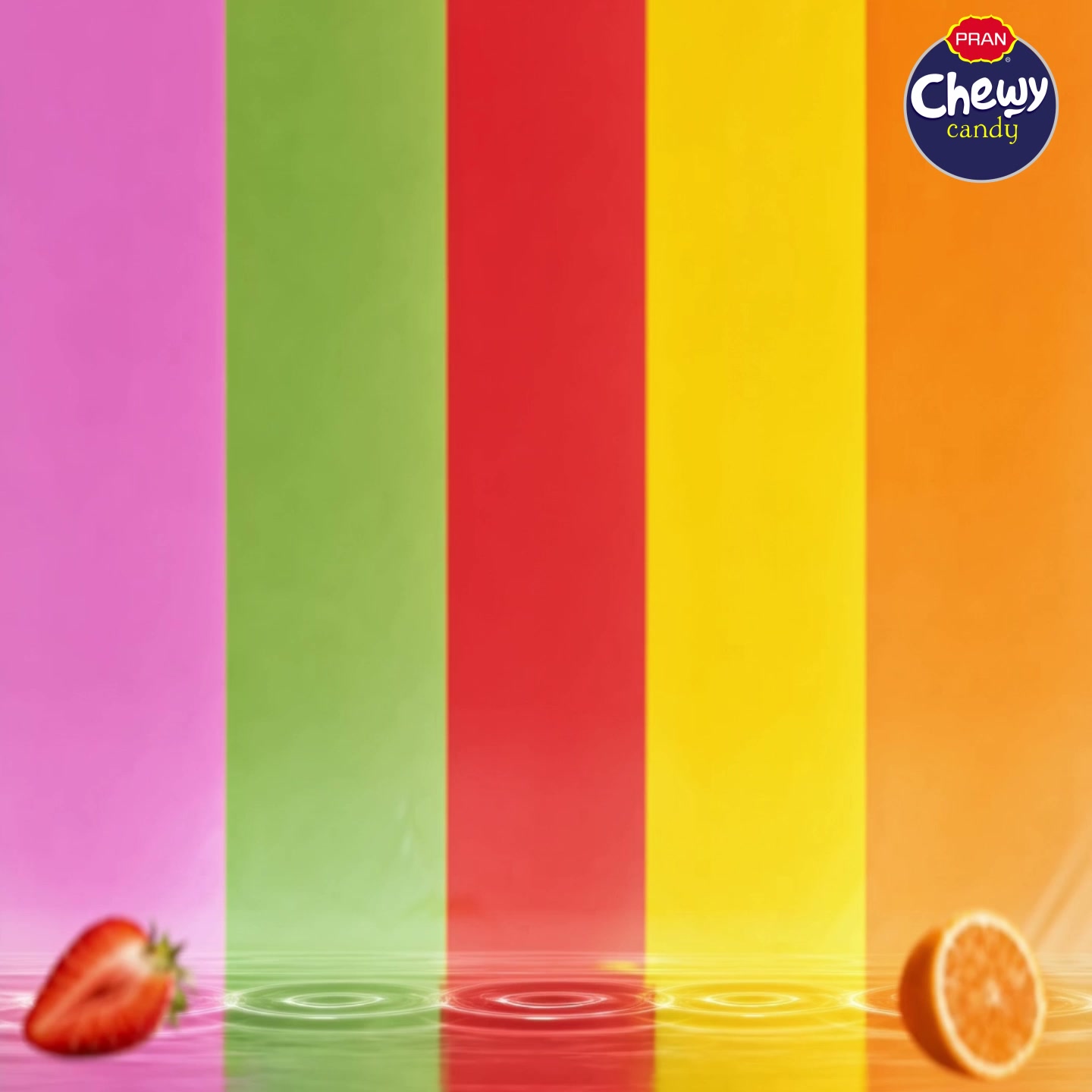 PRAN Confectionery Facebook ad: মন নরম করা জুসি স্বাদ PRAN Chewy Candy।