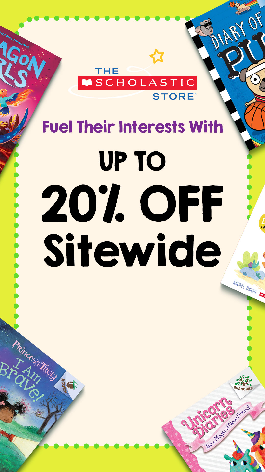 Scholastic Facebook ad
