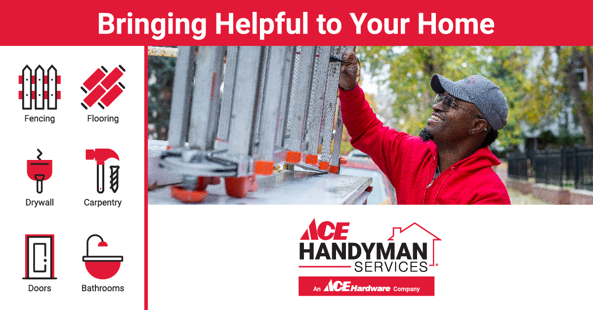 Ace Handyman Services The Colony Facebook ad from Mar 15, 2026