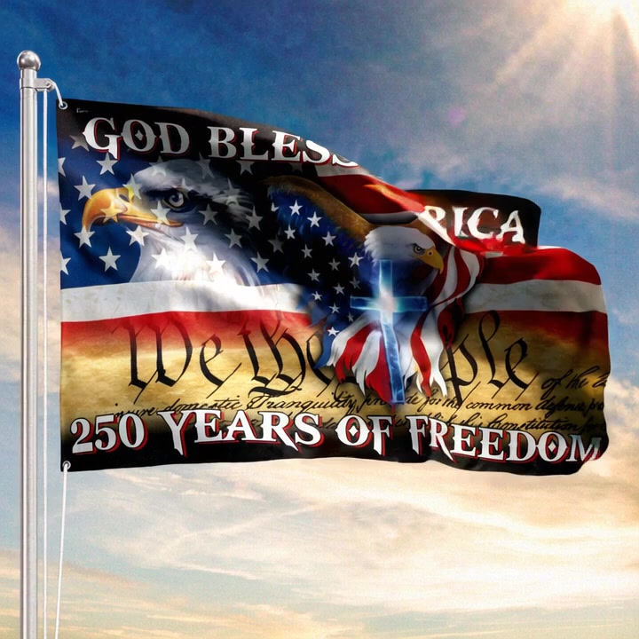 Flagwix.com Facebook ad: Celebrate America’s 1776-2026 Milestone!