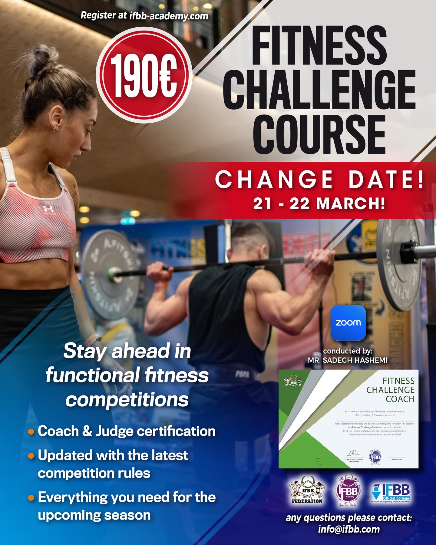 ifbbacademy_headquarters Facebook ad: DATE CHANGE ALERT!