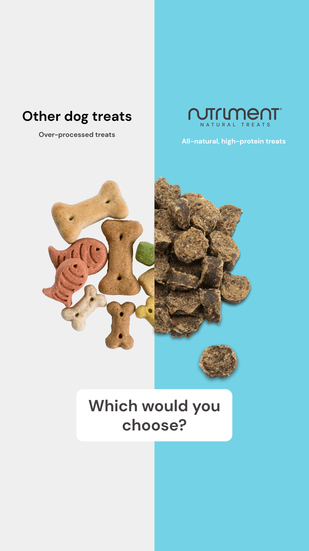 Nutriment Natural Treats Facebook ad