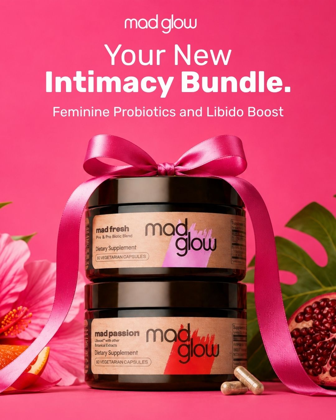 Mad Glow Facebook ad
