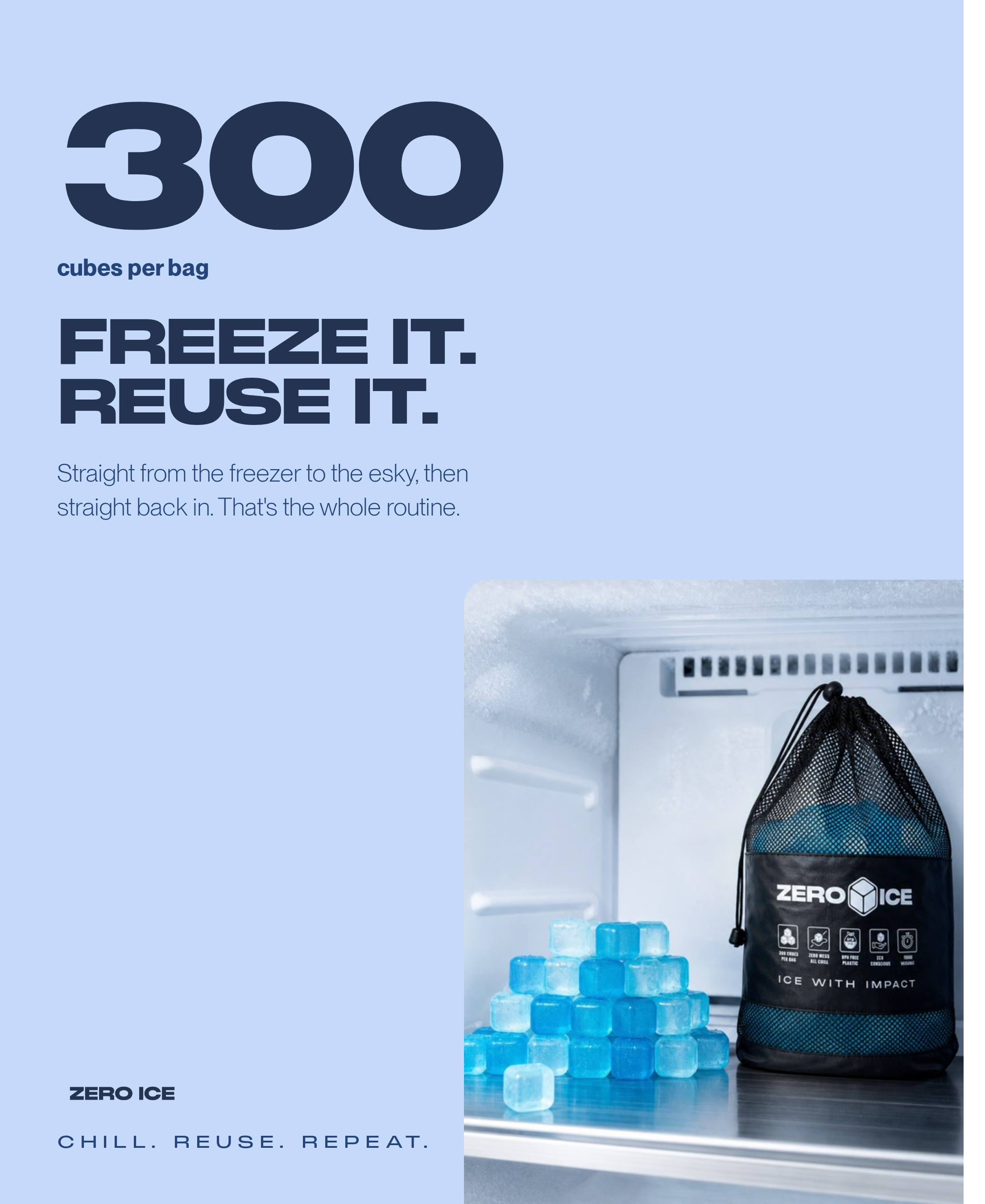 ZERO ICE Facebook ad