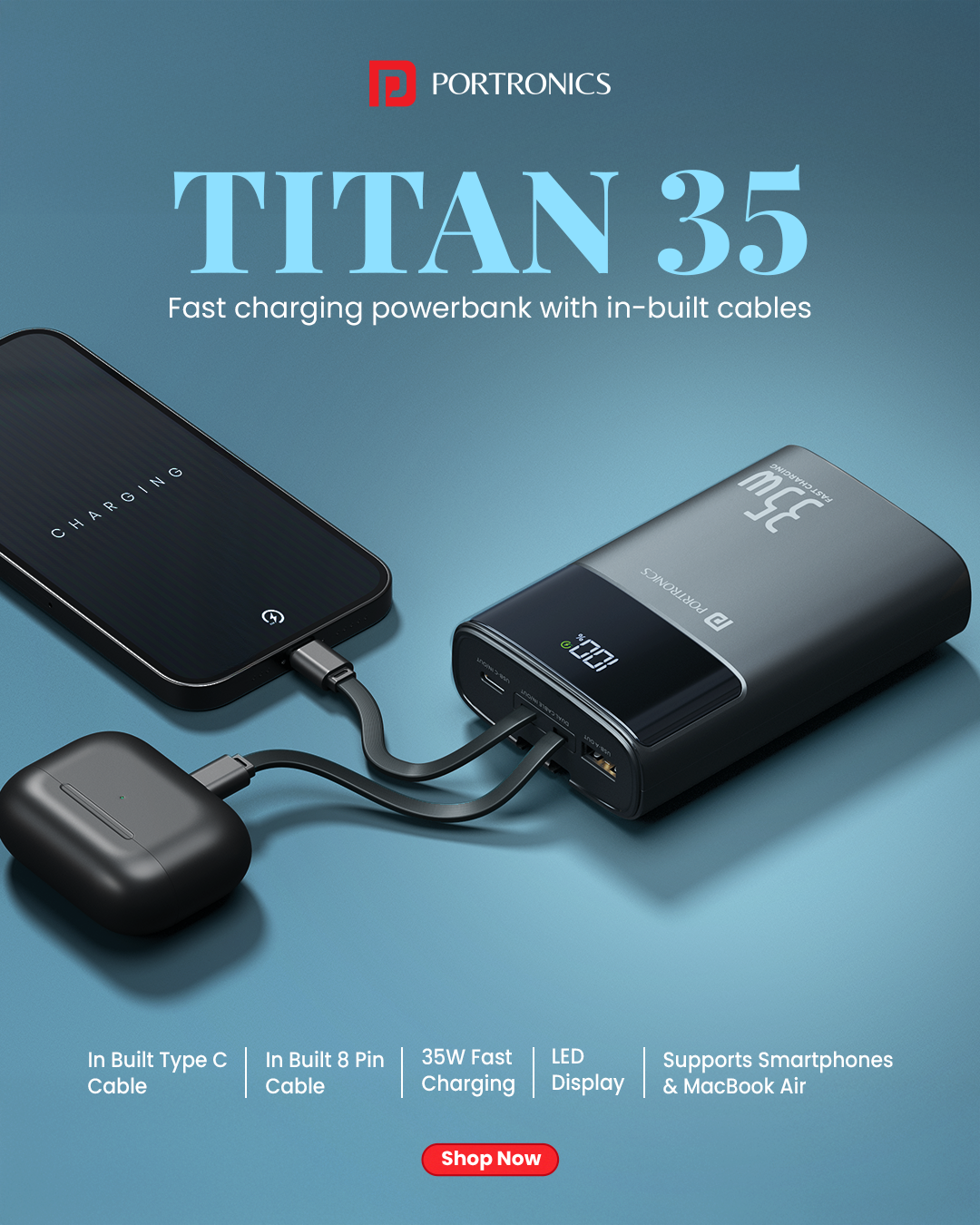 Portronics Facebook ad