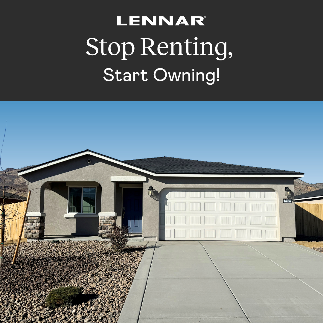 Lennar Reno Facebook ad: New First-Time Buyer Homes