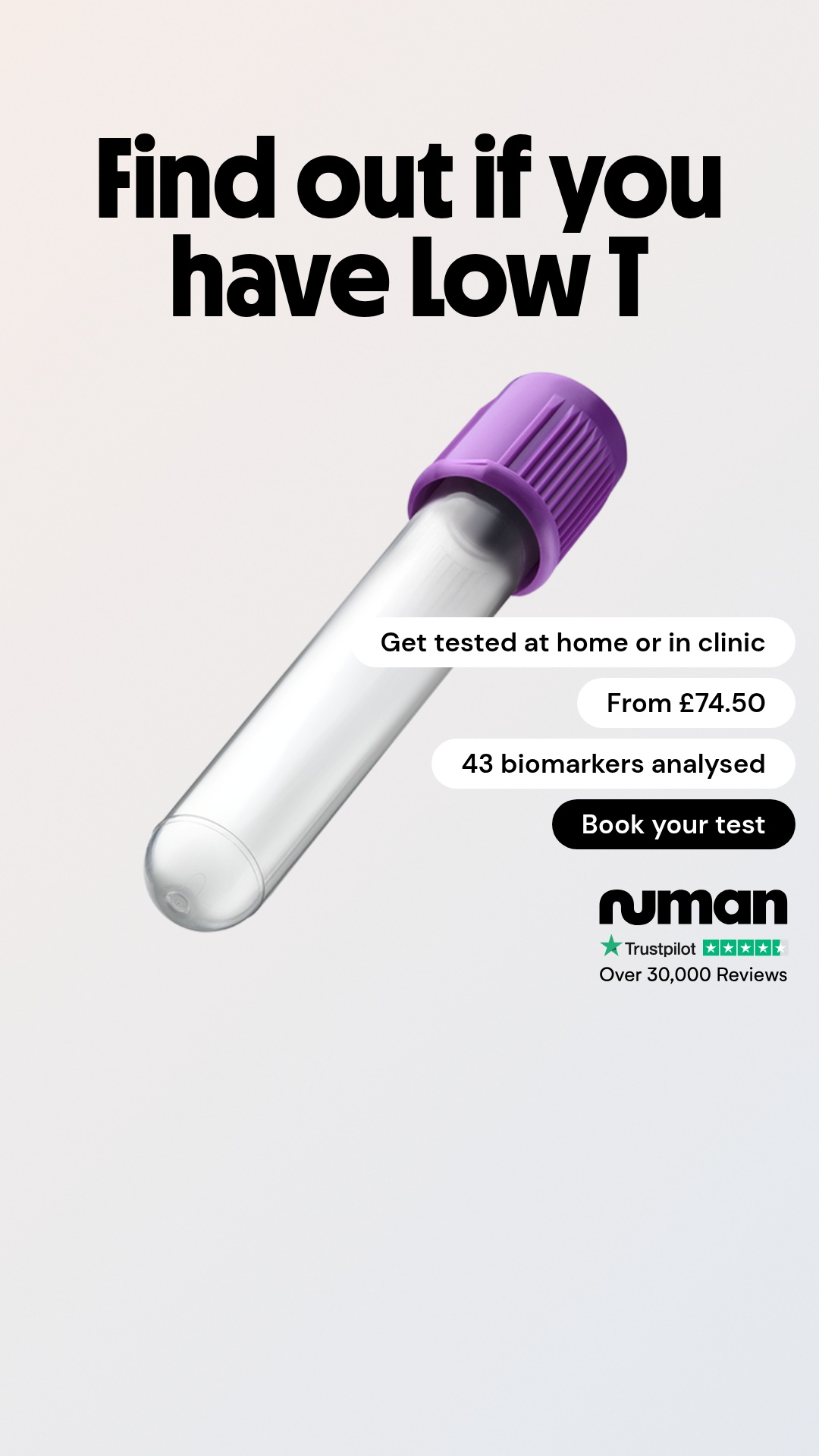 Numan - Digital healthcare Facebook ad