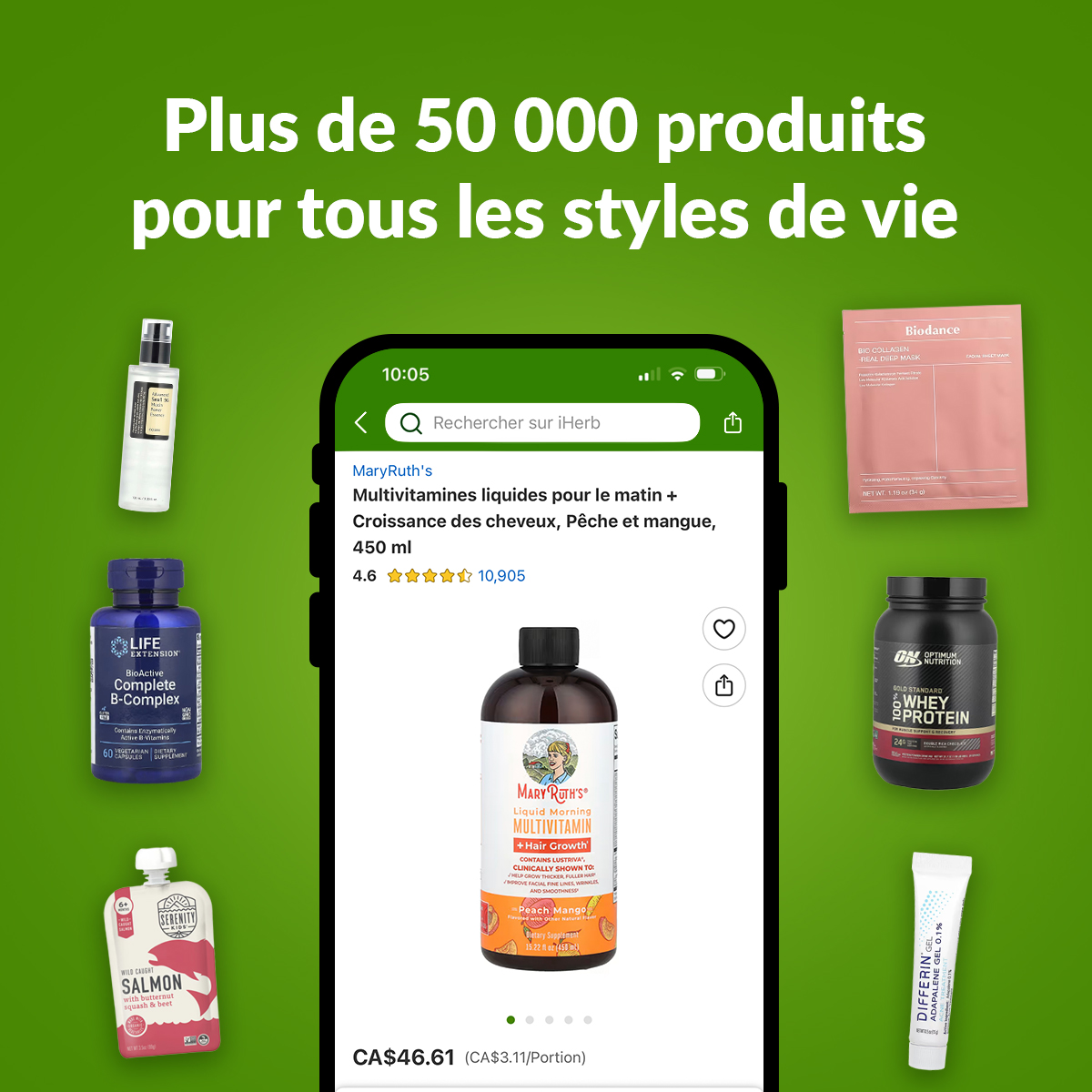 iHerb.com French Facebook ad