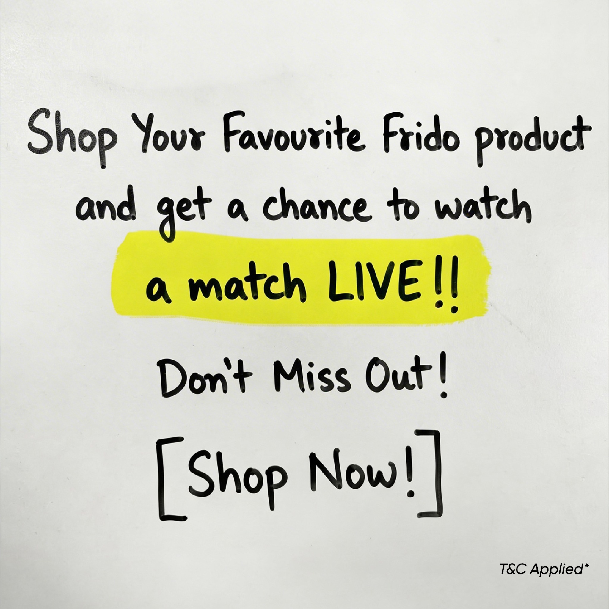 Frido Facebook ad