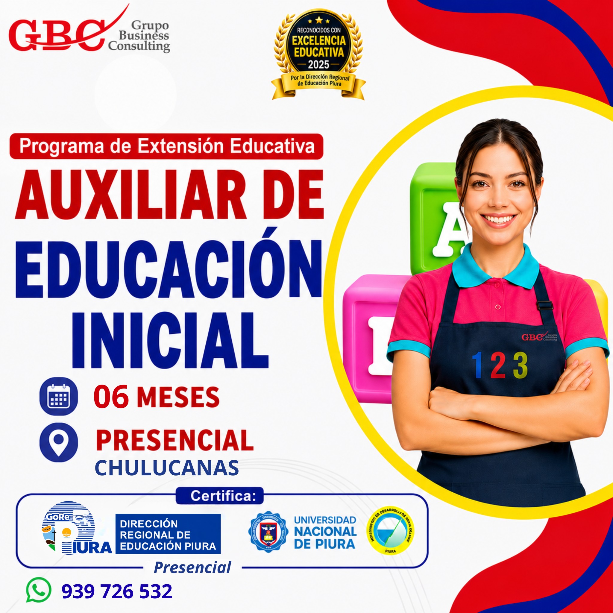 Grupo Business Consulting - Sede Chulucanas Facebook ad: 𝐂𝐇𝐔𝐋𝐔𝐂𝐀𝐍𝐀𝐒 𝐏𝐑𝐄𝐒𝐄𝐍𝐂𝐈𝐀𝐋 | 𝐂𝐔𝐏𝐎𝐒…