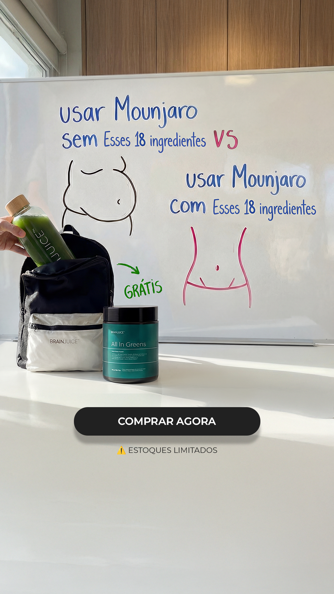 BrainJuice Facebook ad