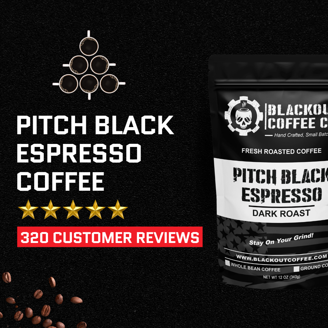 Blackout Coffee Co. Facebook ad