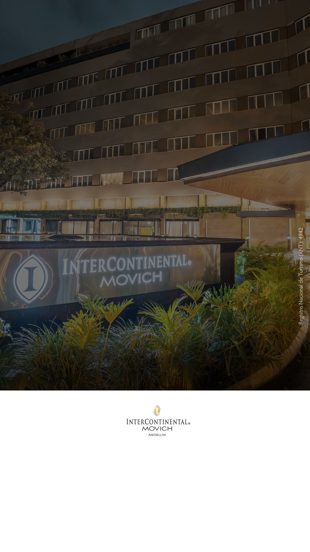 InterContinental Movich Medellin Facebook ad from Aug 4, 2026