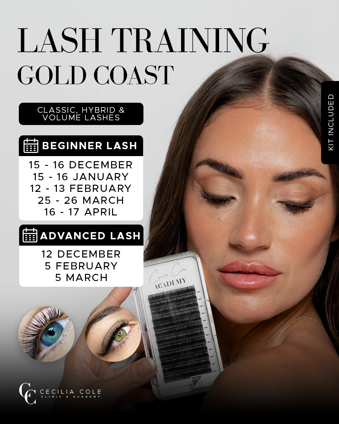 Cecilia Cole Clinic & Academy Facebook ad