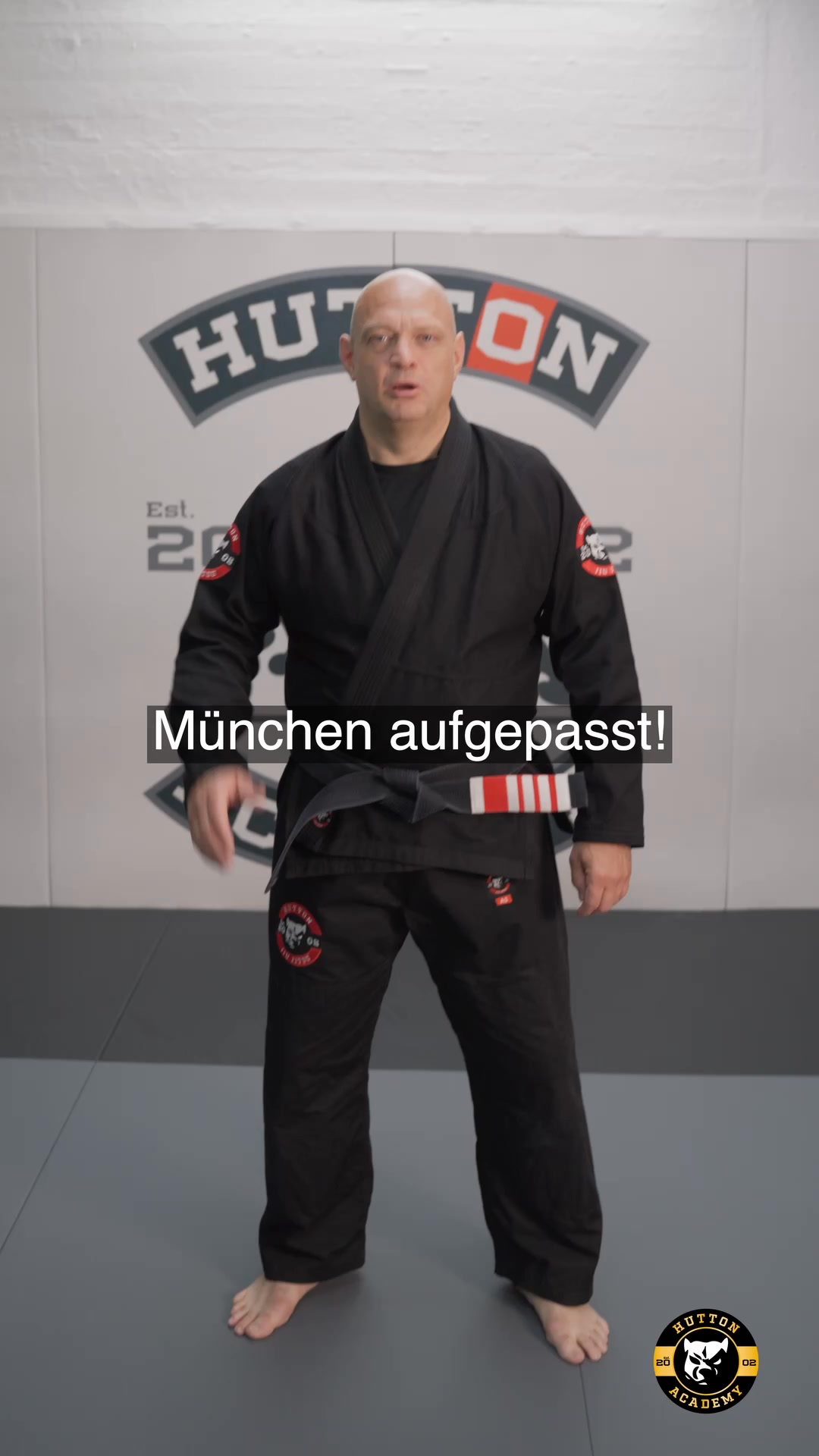 Hutton Academy Facebook ad: Kostenloses BJJ Probetraining