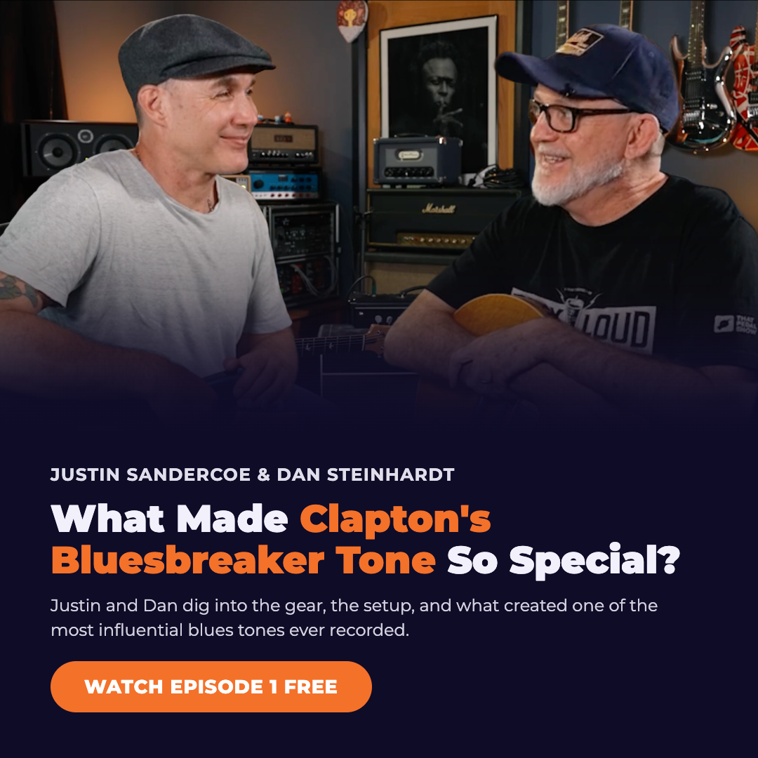 JustinGuitar Facebook ad: What Made Clapton's Bluesbreaker Tone So Special? |…